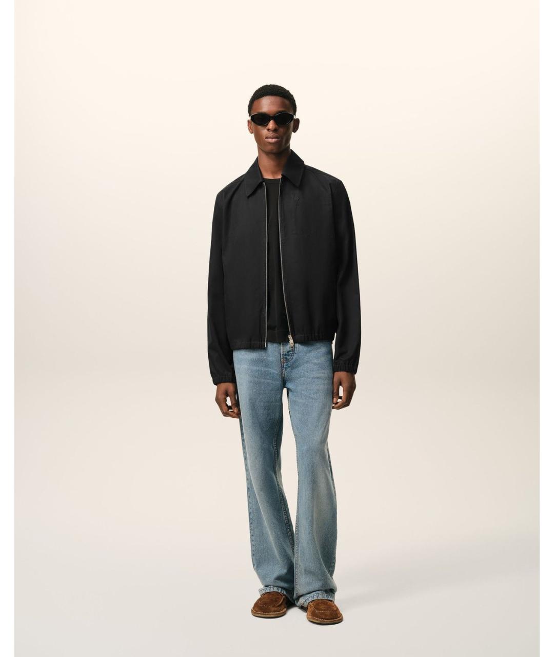 Ami Paris Черная хлопковая куртка, фото 2