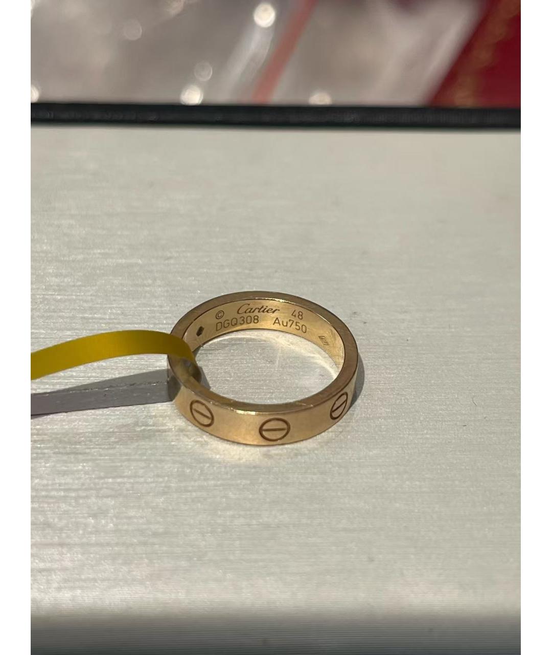 CARTIER Золотое кольцо, фото 3