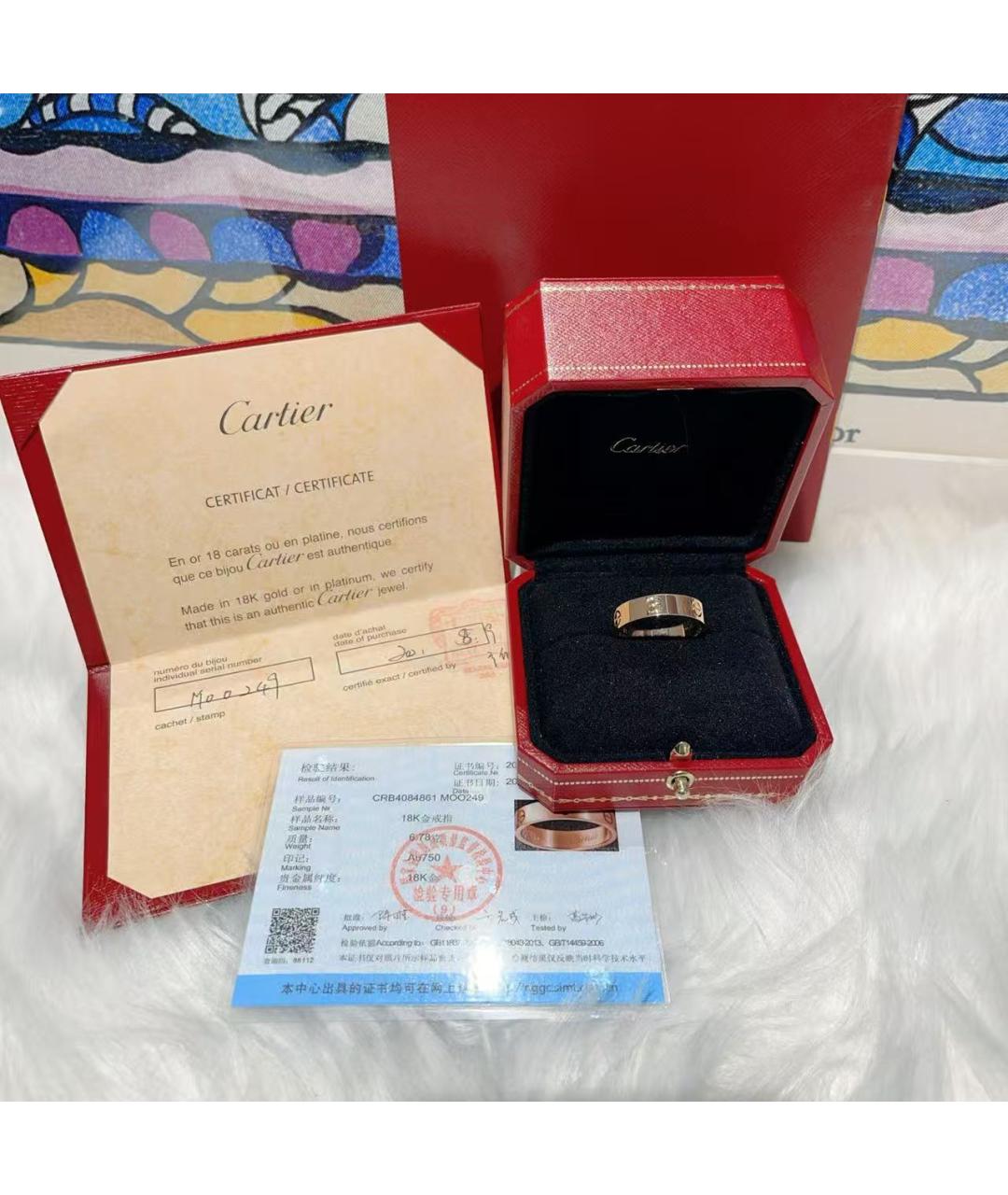 CARTIER Золотое кольцо из розового золота, фото 2