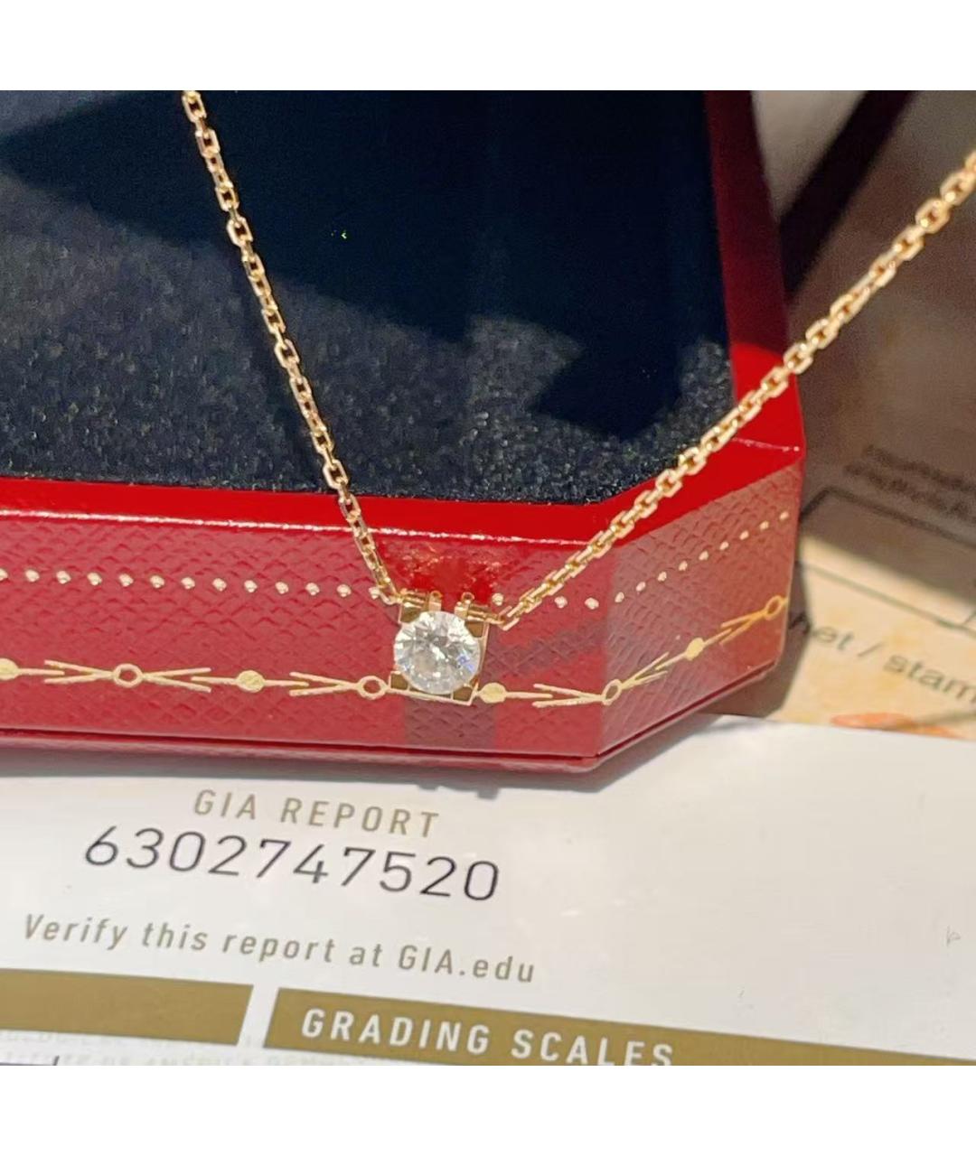 CARTIER Золотое колье, фото 2