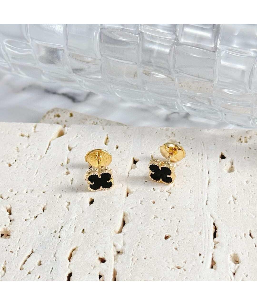 VAN CLEEF & ARPELS Золотые серьги из желтого золота, фото 4