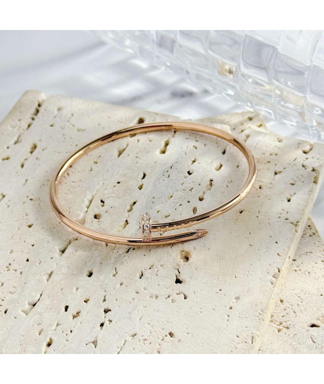 CARTIER Золотой браслет из розового золота, фото 2