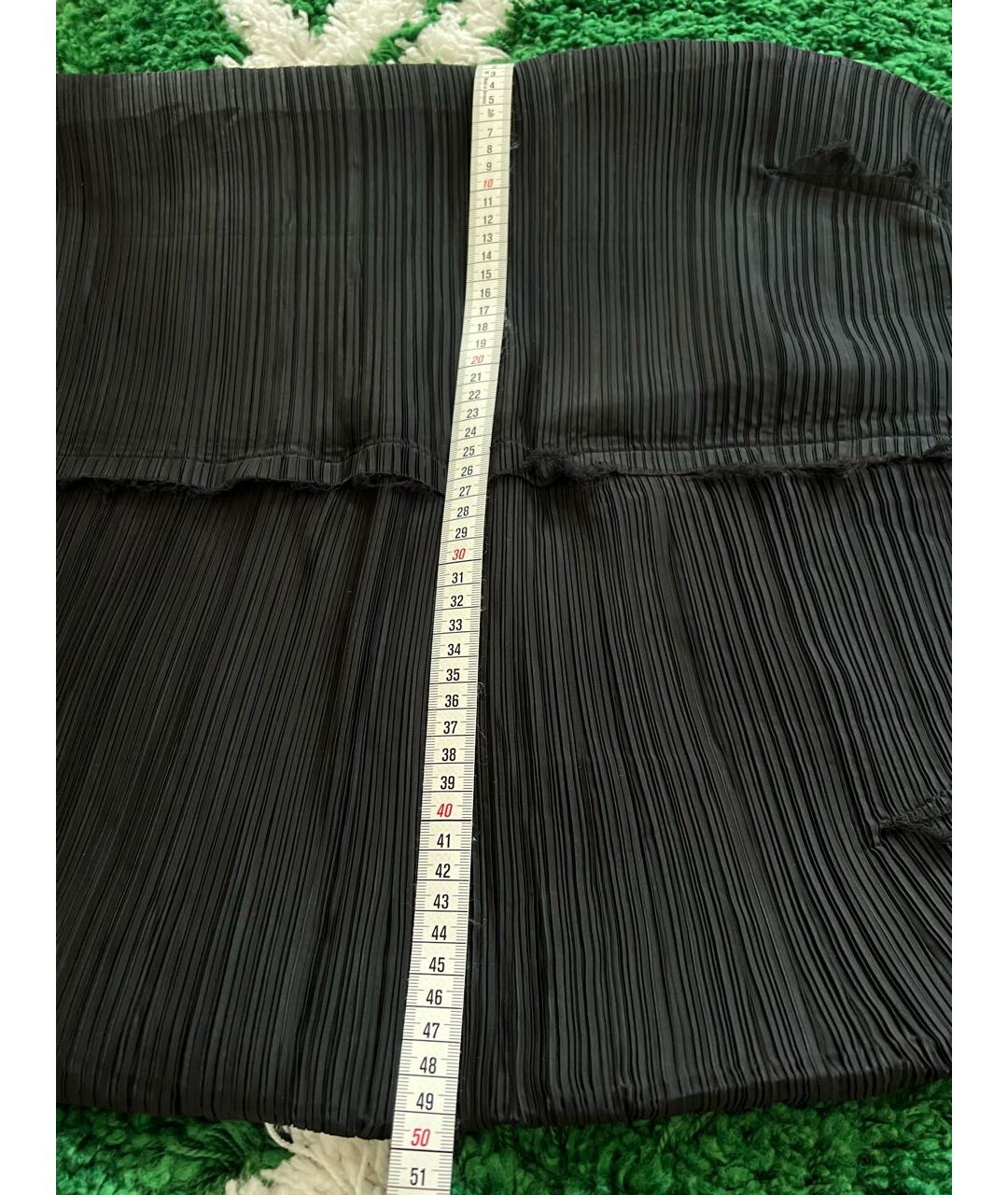 LANVIN Черная полиэстеровая юбка мини, фото 7