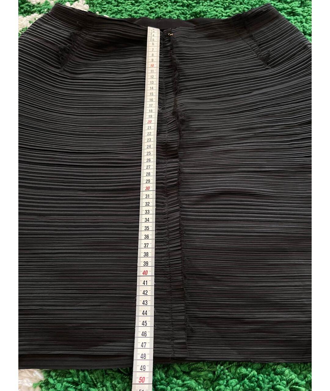 LANVIN Черная полиэстеровая юбка мини, фото 8