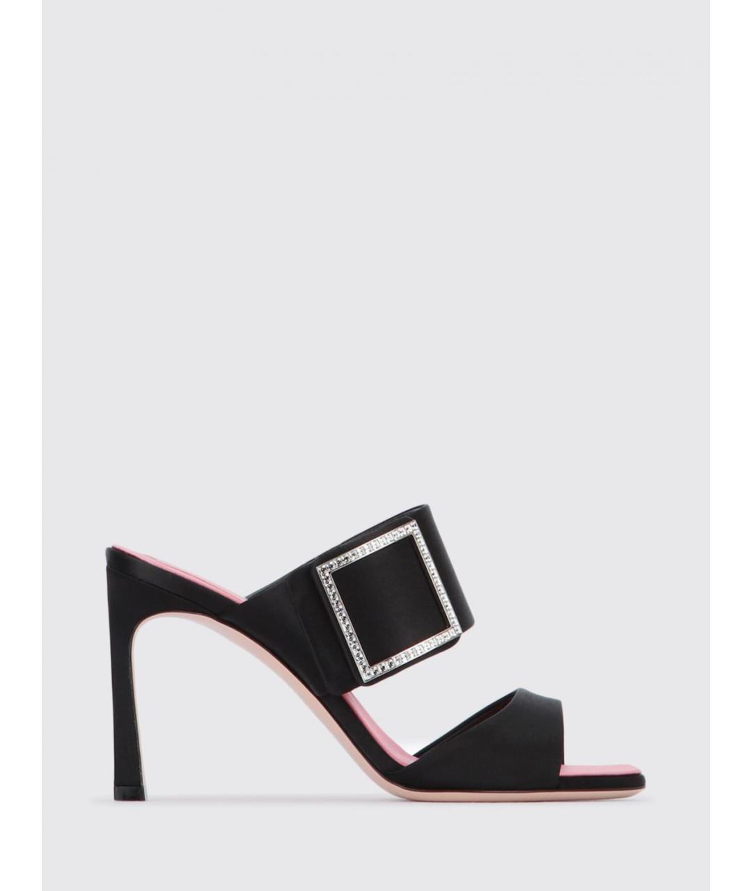 ROGER VIVIER Черные мюли, фото 4