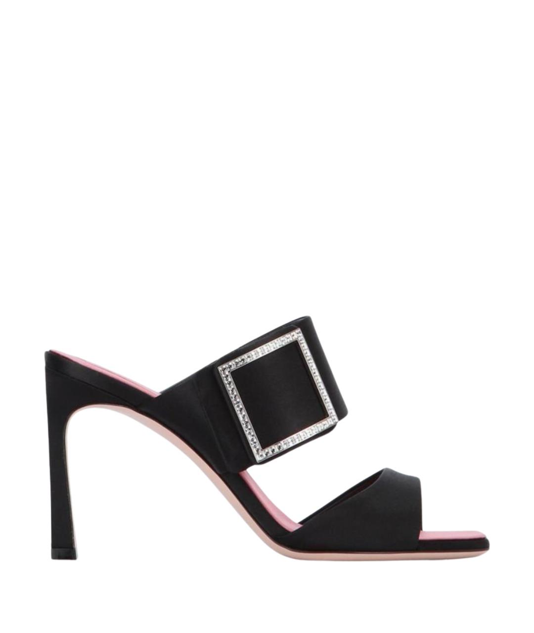 ROGER VIVIER Черные мюли, фото 1