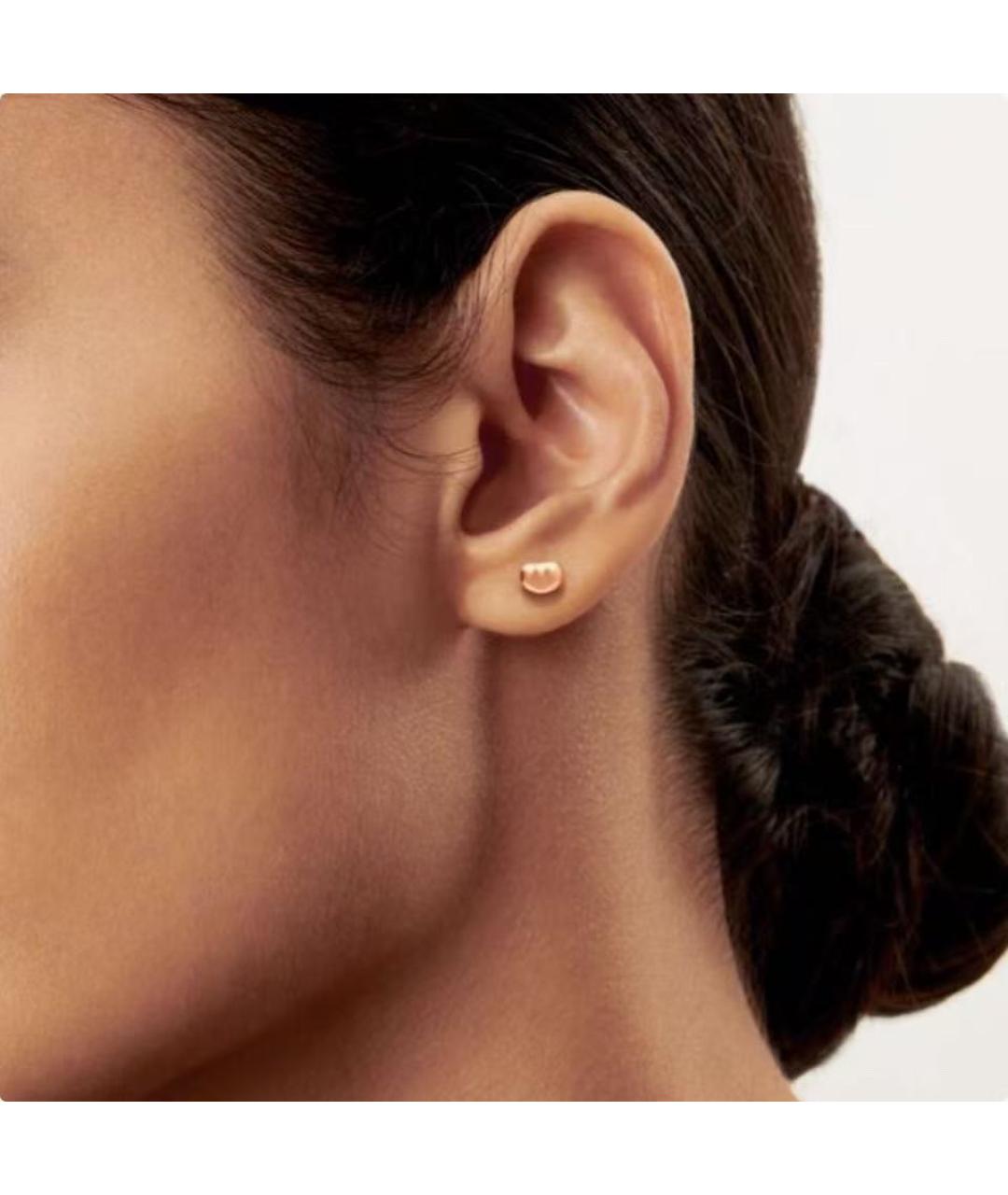 TIFFANY&CO Золотые серьги, фото 4