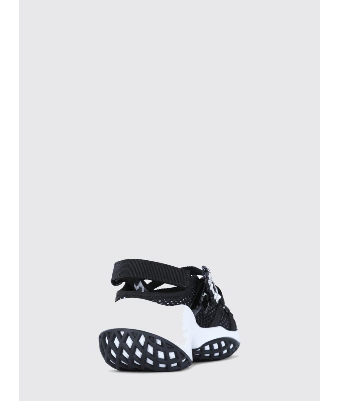 ROGER VIVIER Черные синтетические кроссовки, фото 3