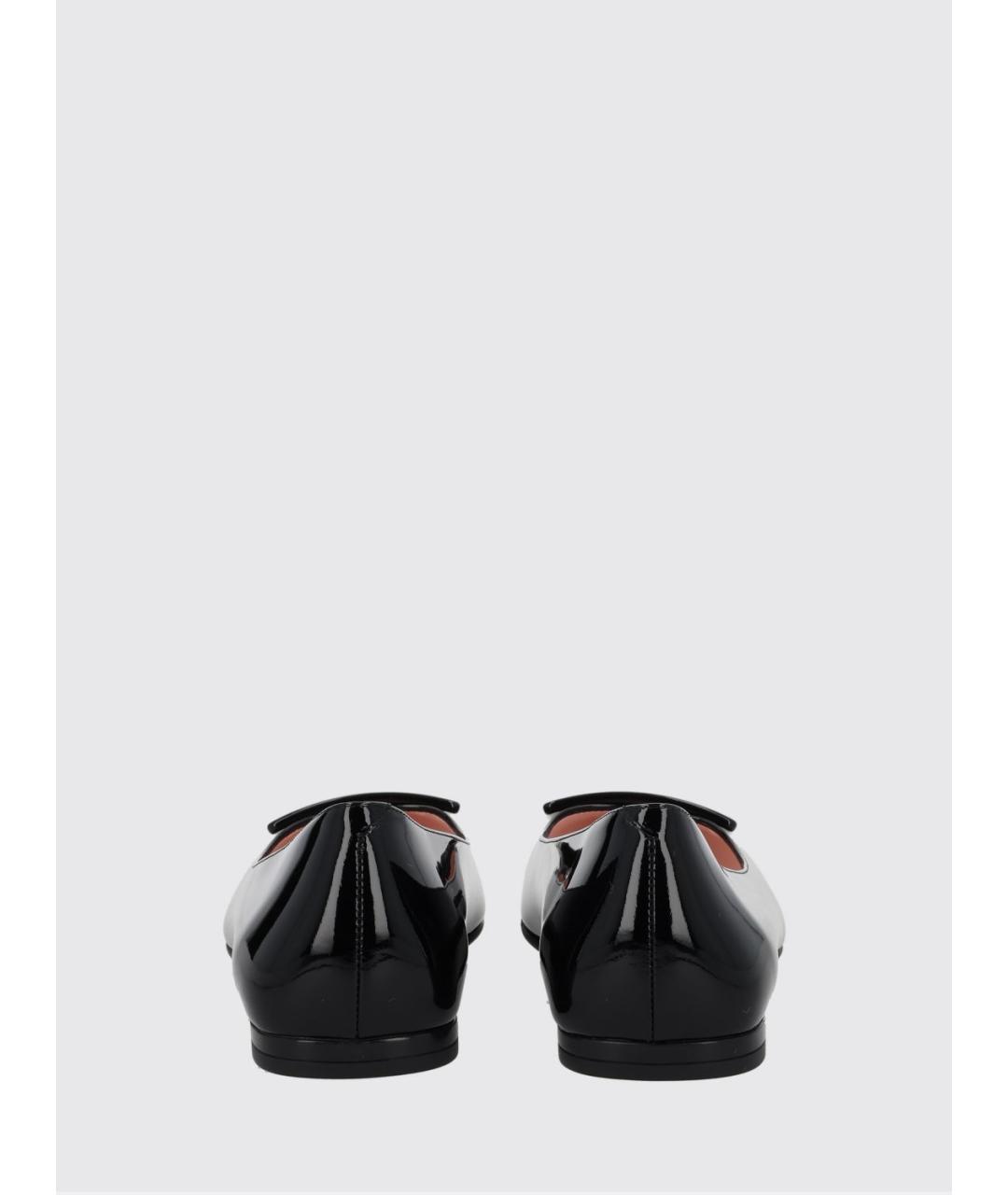 ROGER VIVIER Черные балетки из лакированной кожи, фото 3