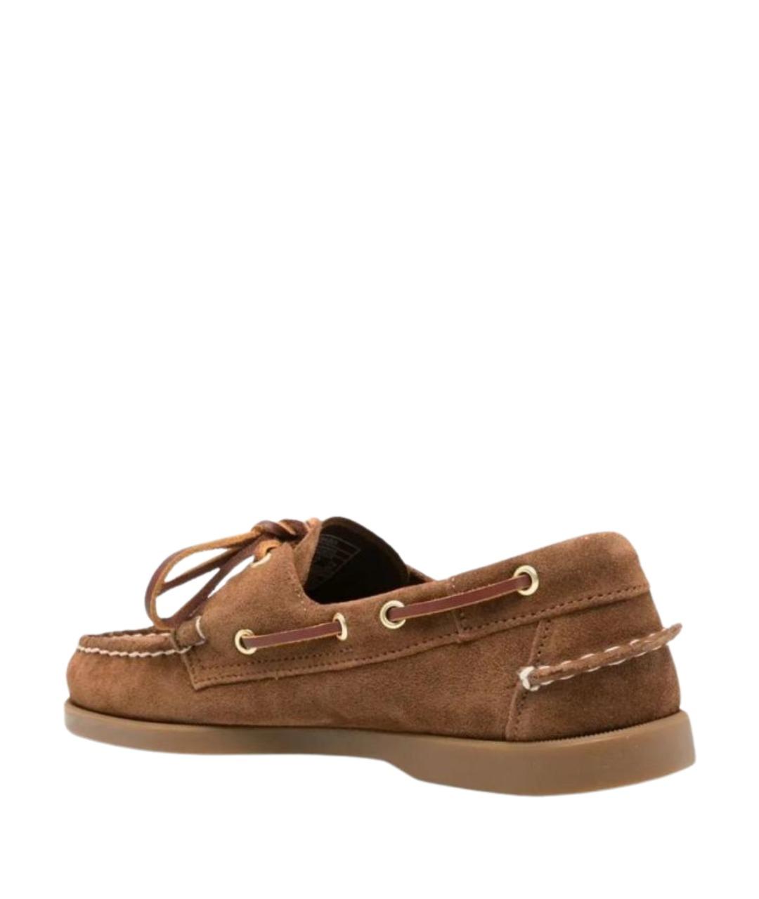 SEBAGO Коричневые замшевые лоферы, фото 3