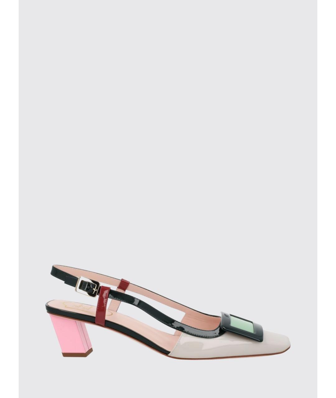 ROGER VIVIER Мульти кожаные туфли, фото 5