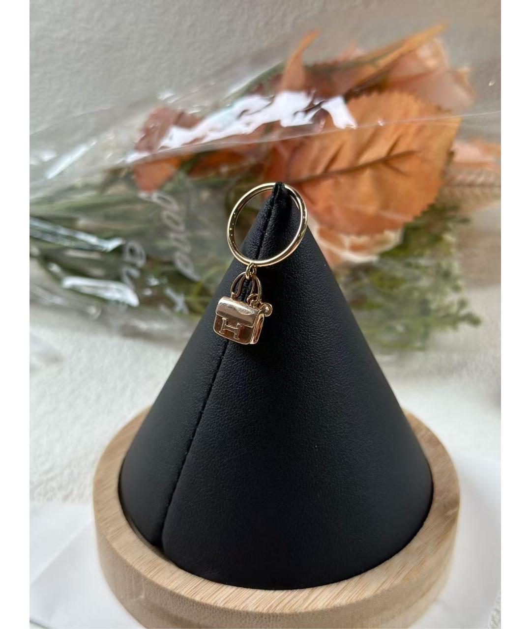 HERMES Золотое кольцо, фото 5