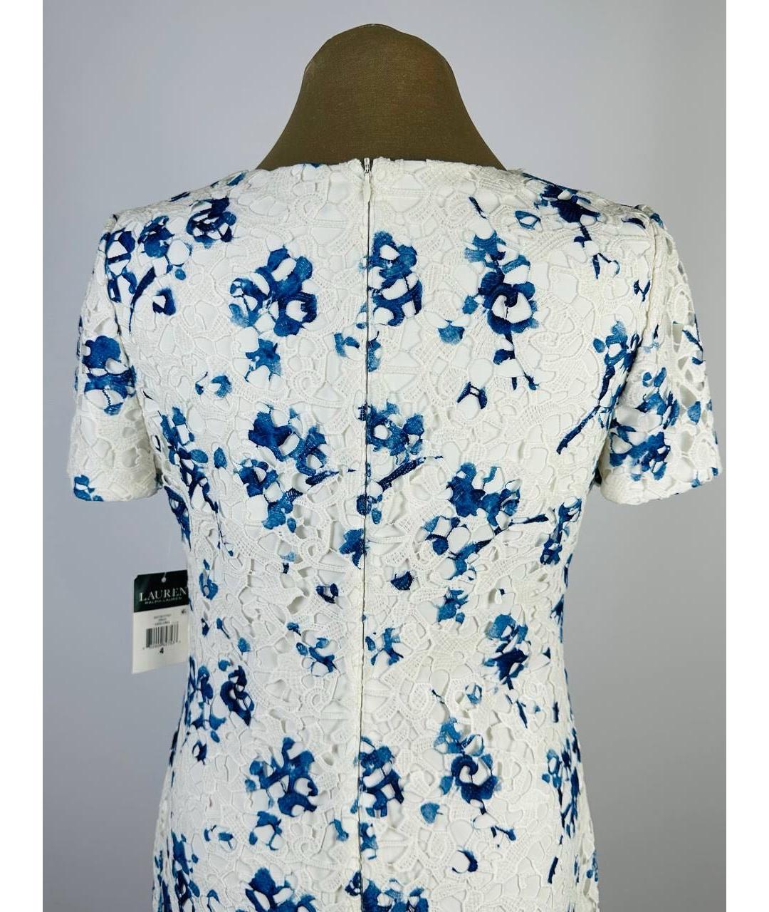 RALPH LAUREN Белое кружевное платье, фото 6