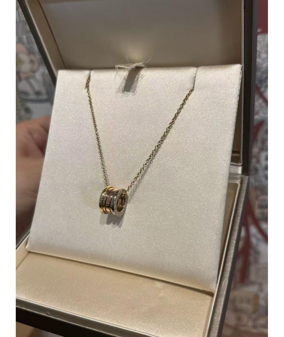 BVLGARI Золотое колье из розового золота, фото 6