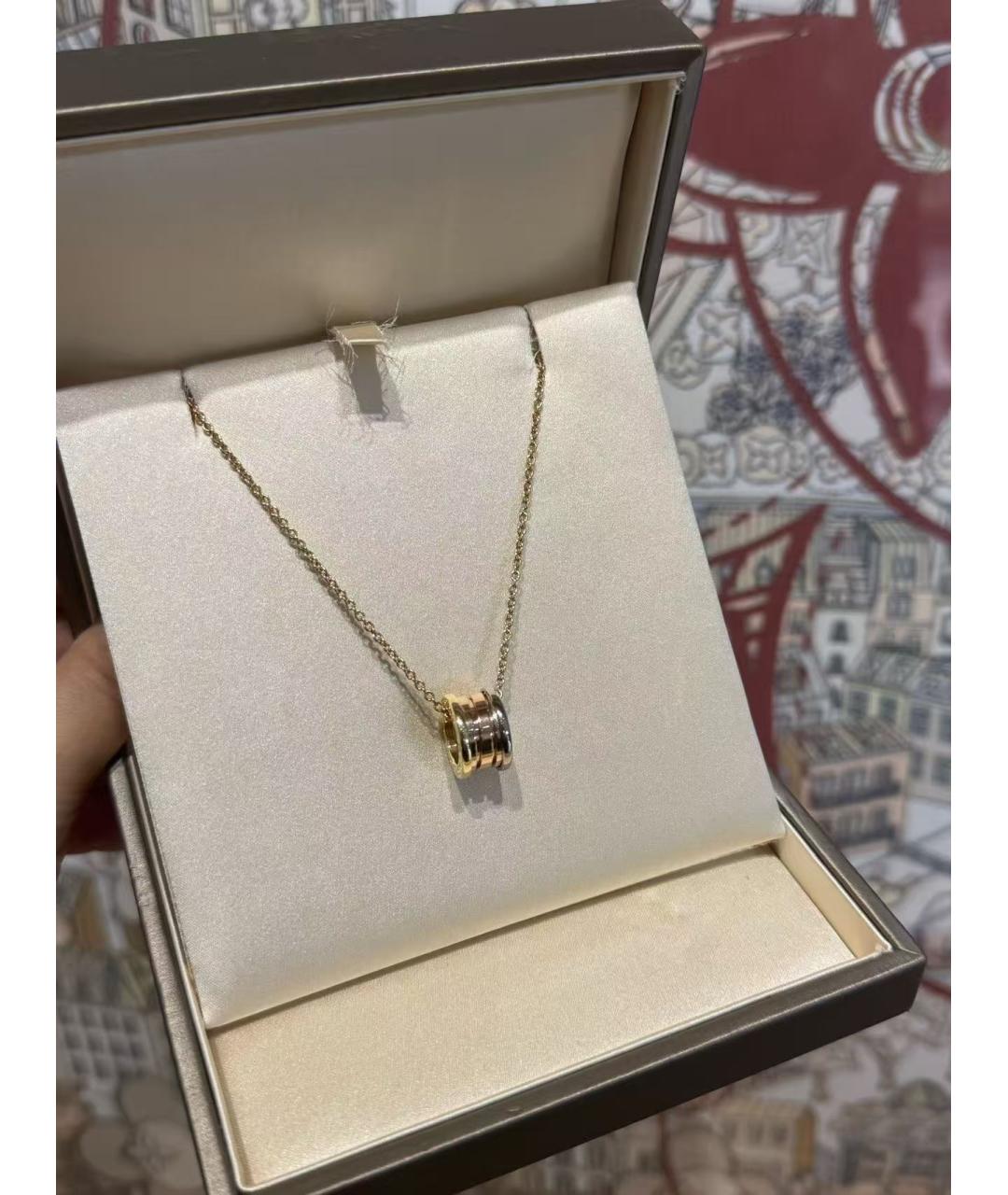 BVLGARI Золотое колье из розового золота, фото 5