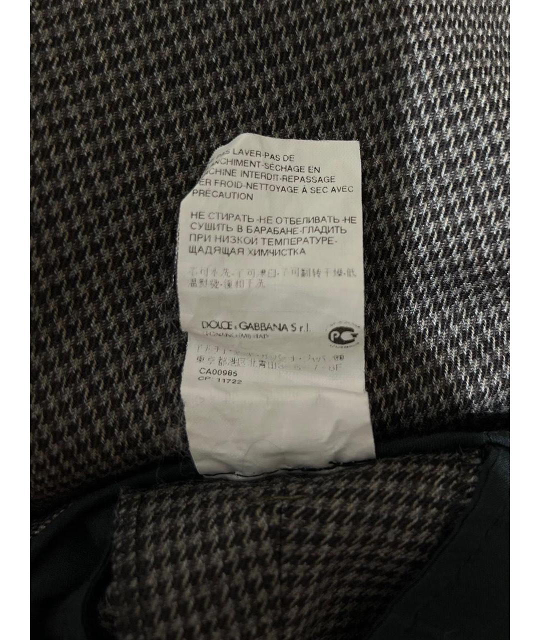 DOLCE&GABBANA Коричневые бриджи, фото 5