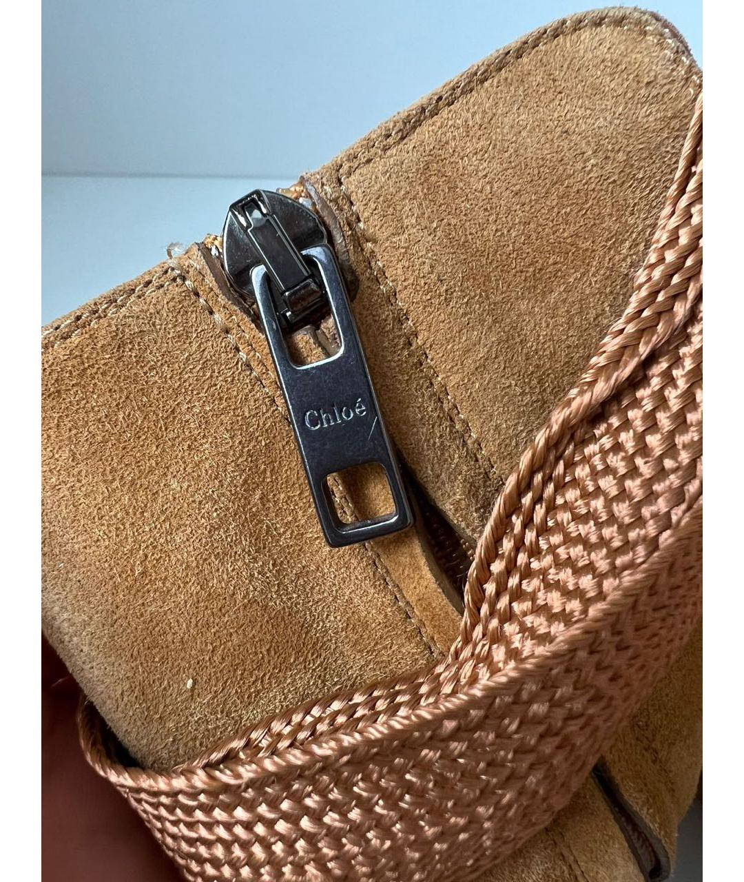 CHLOE Замшевые ботильоны, фото 6