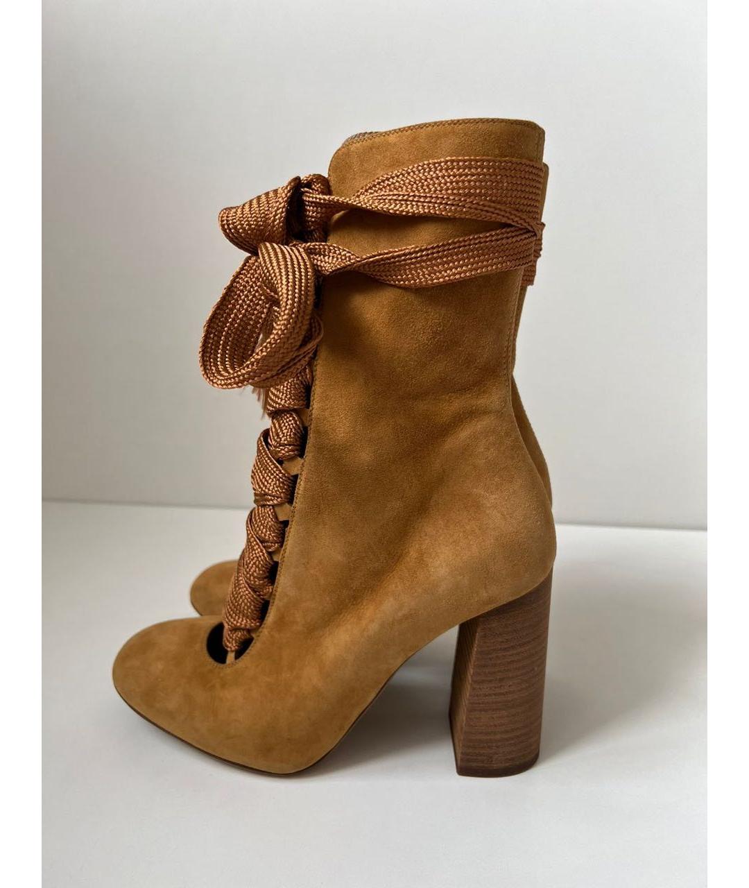 CHLOE Замшевые ботильоны, фото 3