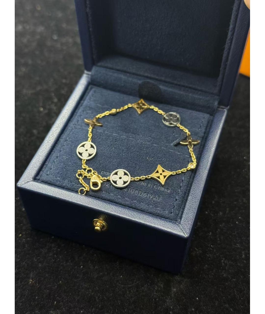 LOUIS VUITTON Золотые запонки, фото 3