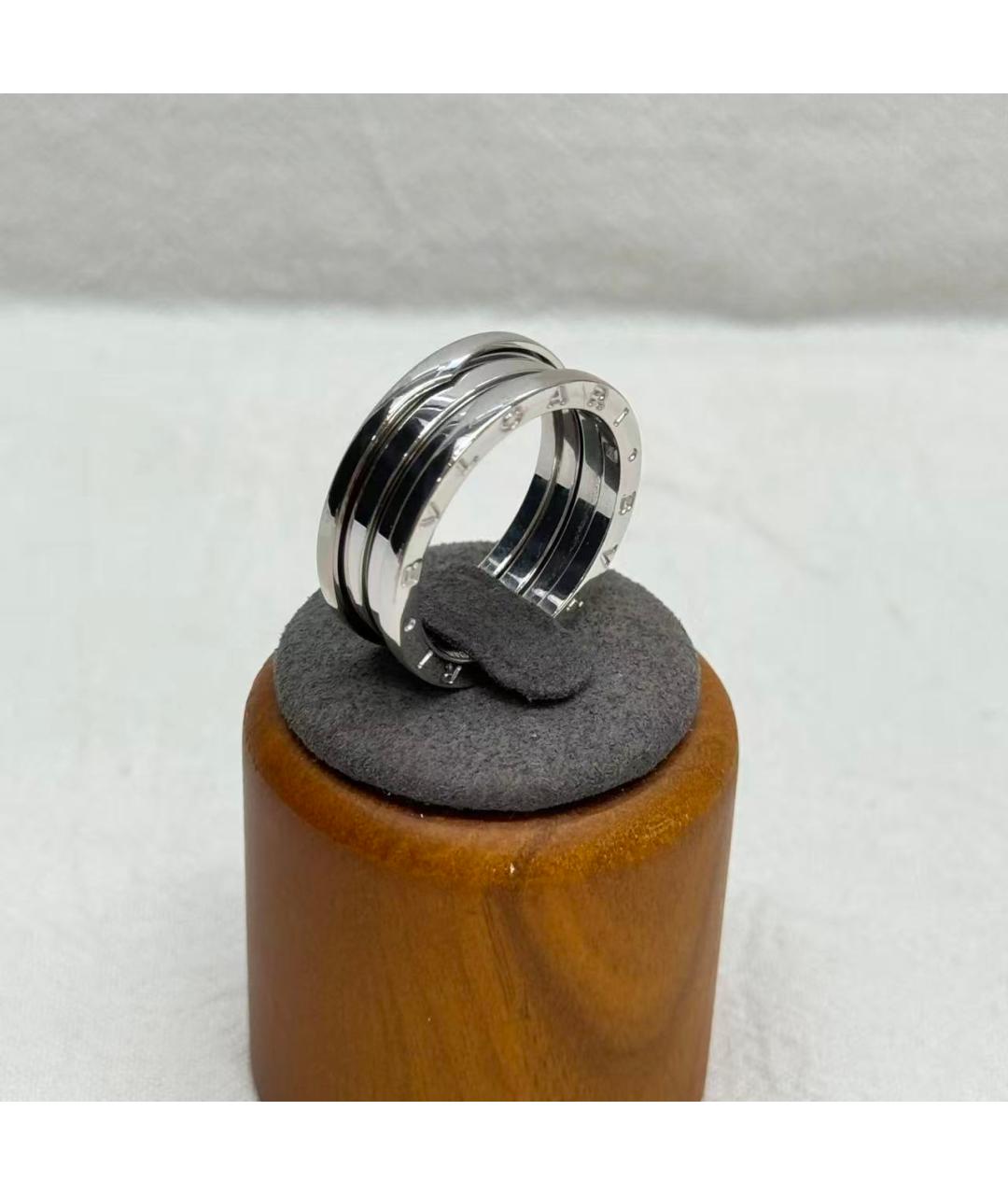 BVLGARI Серебряное кольцо из белого золота, фото 5