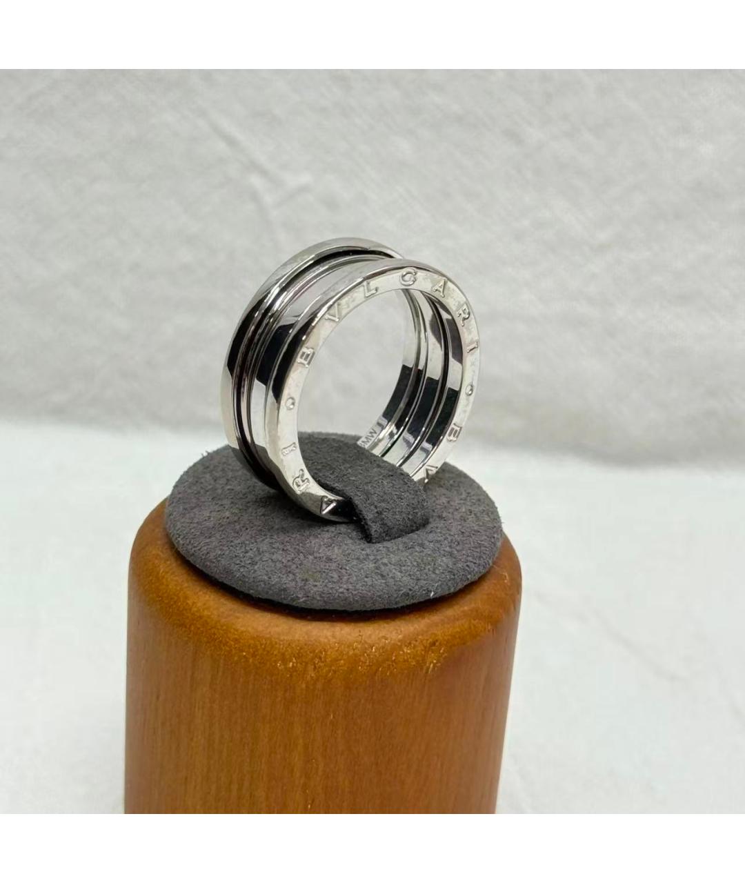 BVLGARI Серебряное кольцо из белого золота, фото 2