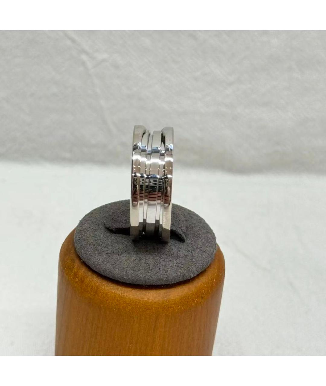 BVLGARI Серебряное кольцо из белого золота, фото 3