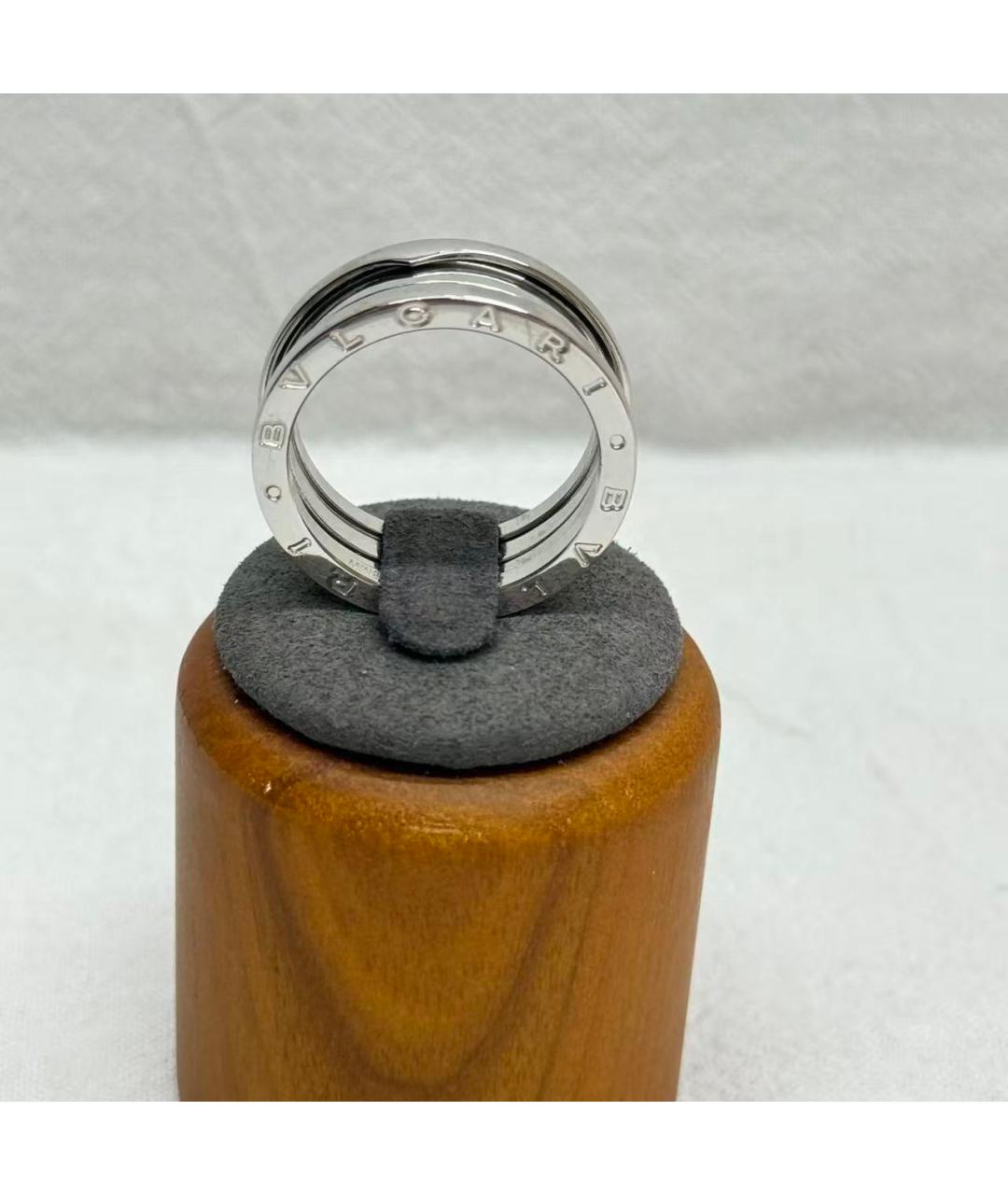 BVLGARI Серебряное кольцо из белого золота, фото 4