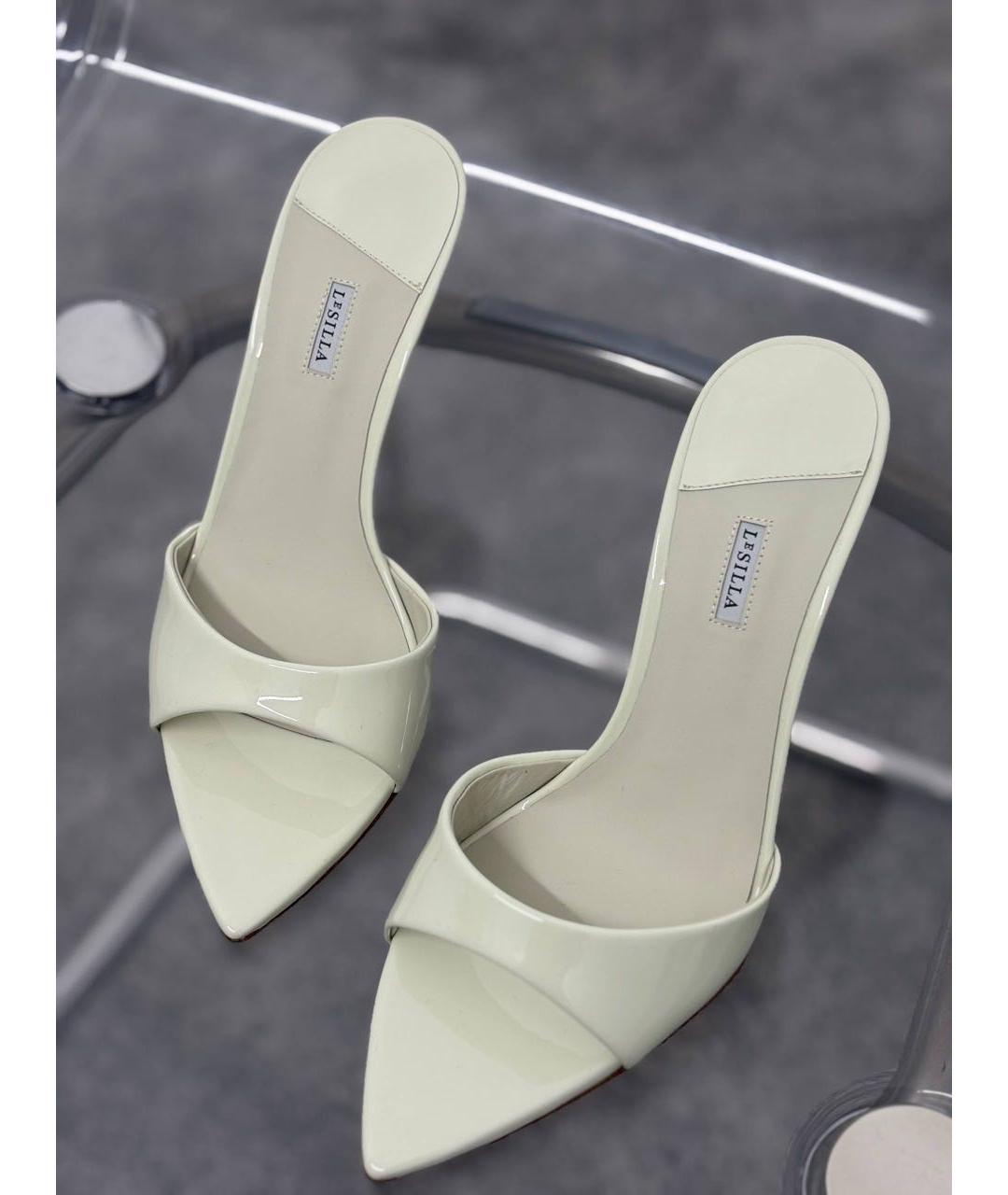 LE SILLA Босоножки из лакированной кожи, фото 2