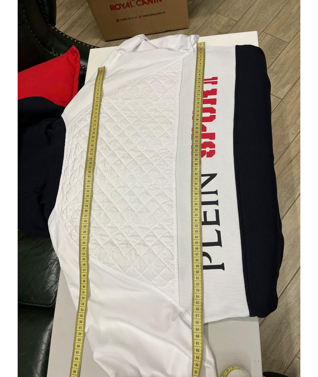 PLEIN SPORT Черная хлопковая спортивная куртка, фото 3