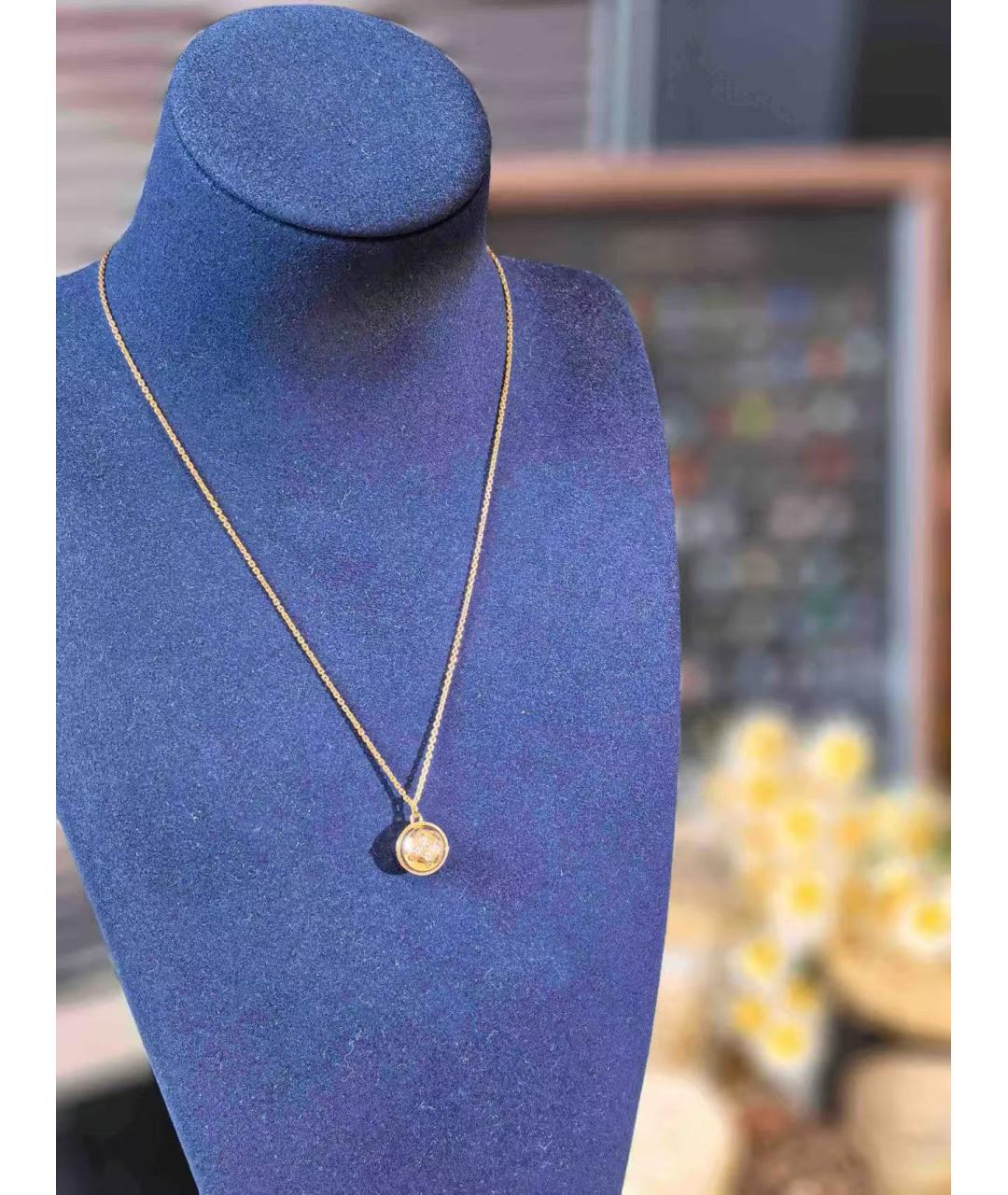 LOUIS VUITTON Золотое колье, фото 2