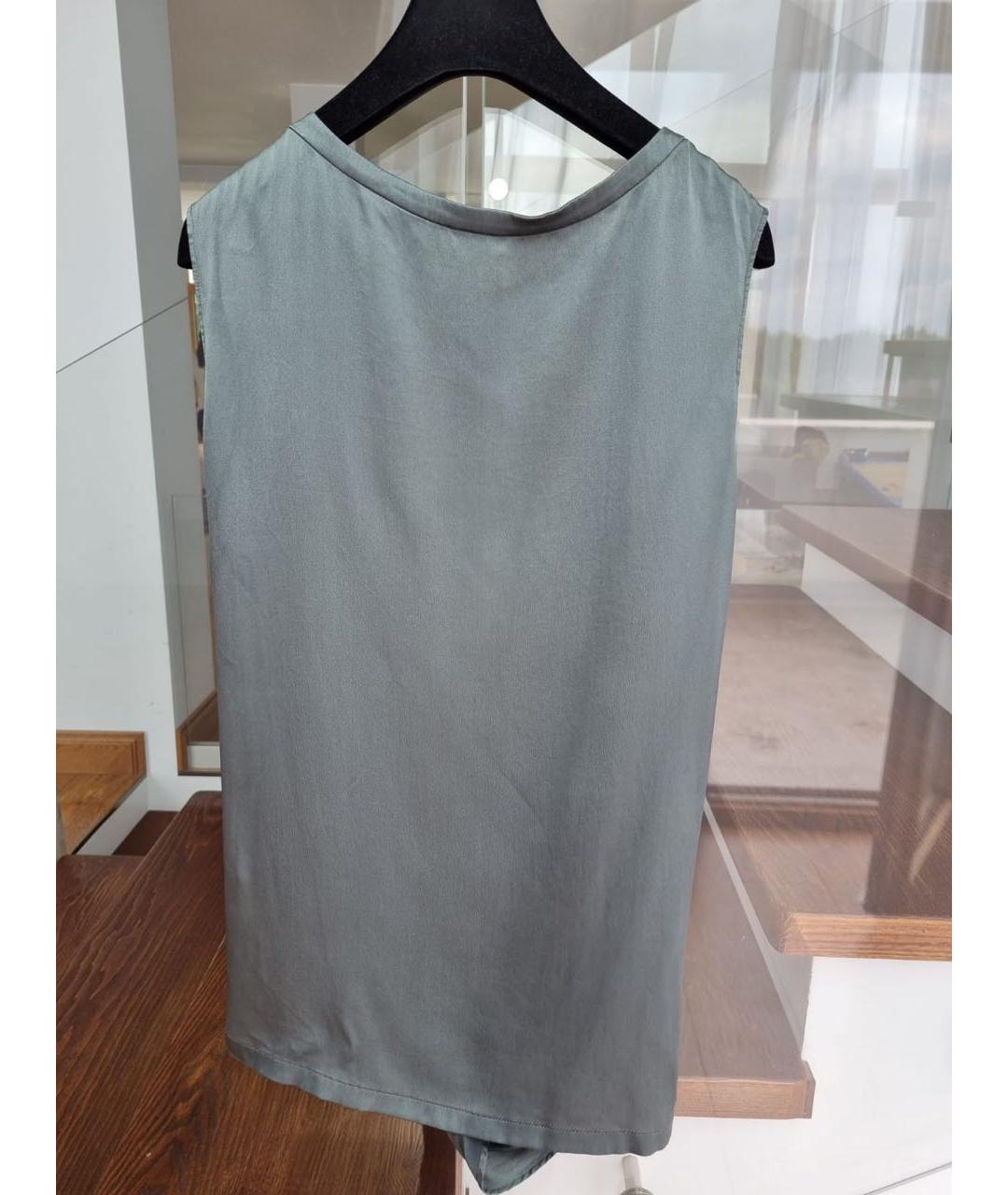 BRUNELLO CUCINELLI Шелковая майка, фото 2