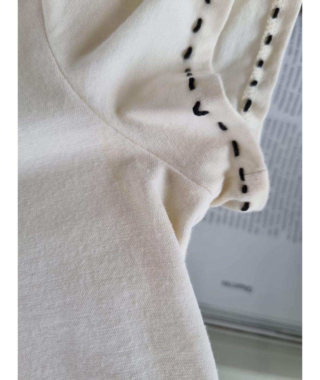 MOSCHINO Белый хлопковый костюм с юбками, фото 6