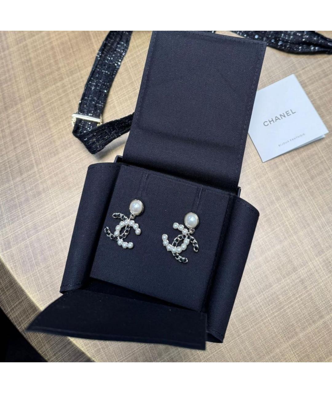 CHANEL Мульти металлические серьги, фото 3