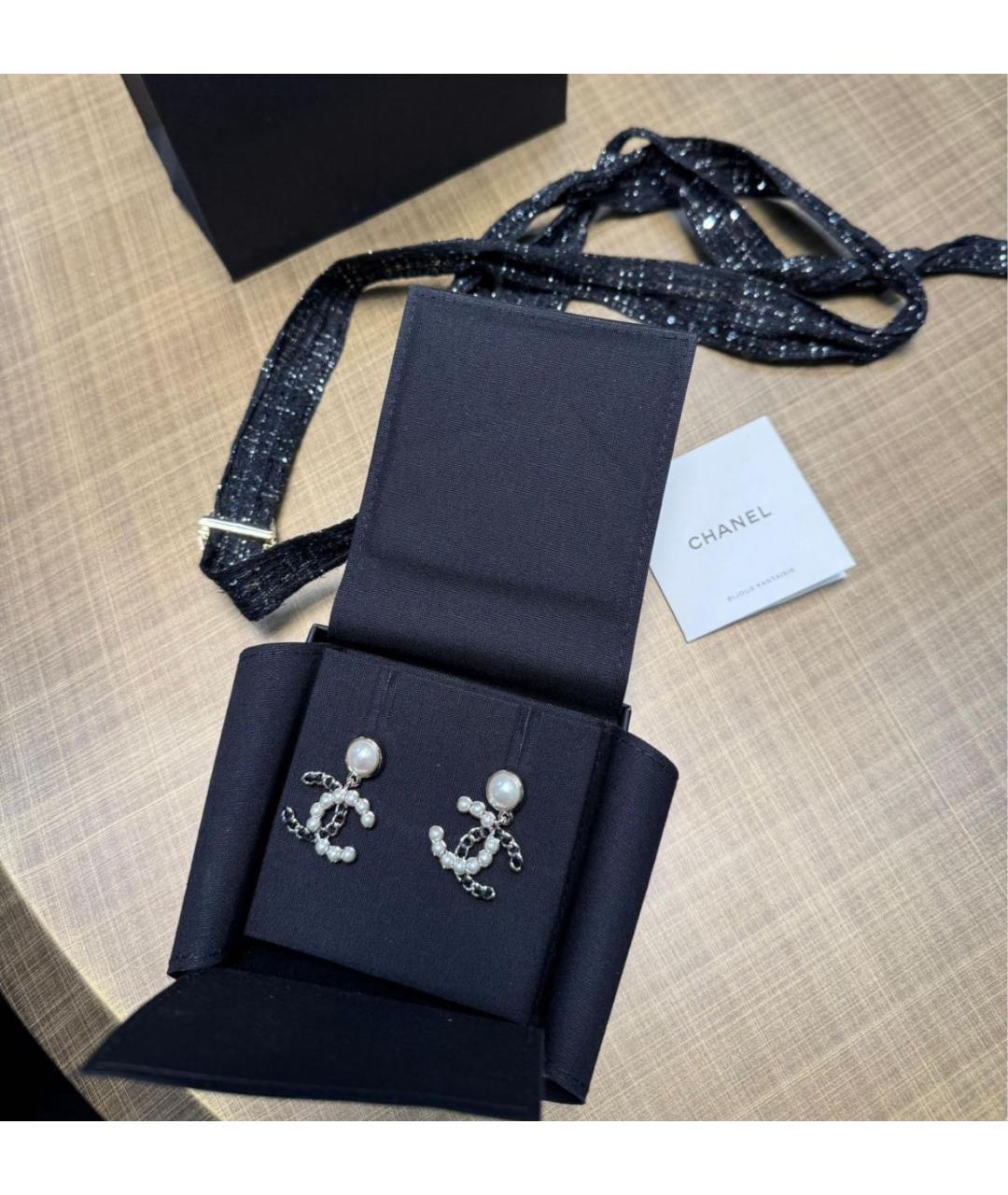 CHANEL Мульти металлические серьги, фото 2