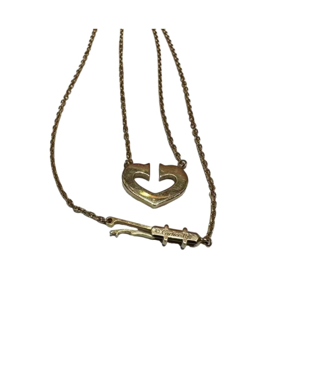 CARTIER Золотое колье, фото 5