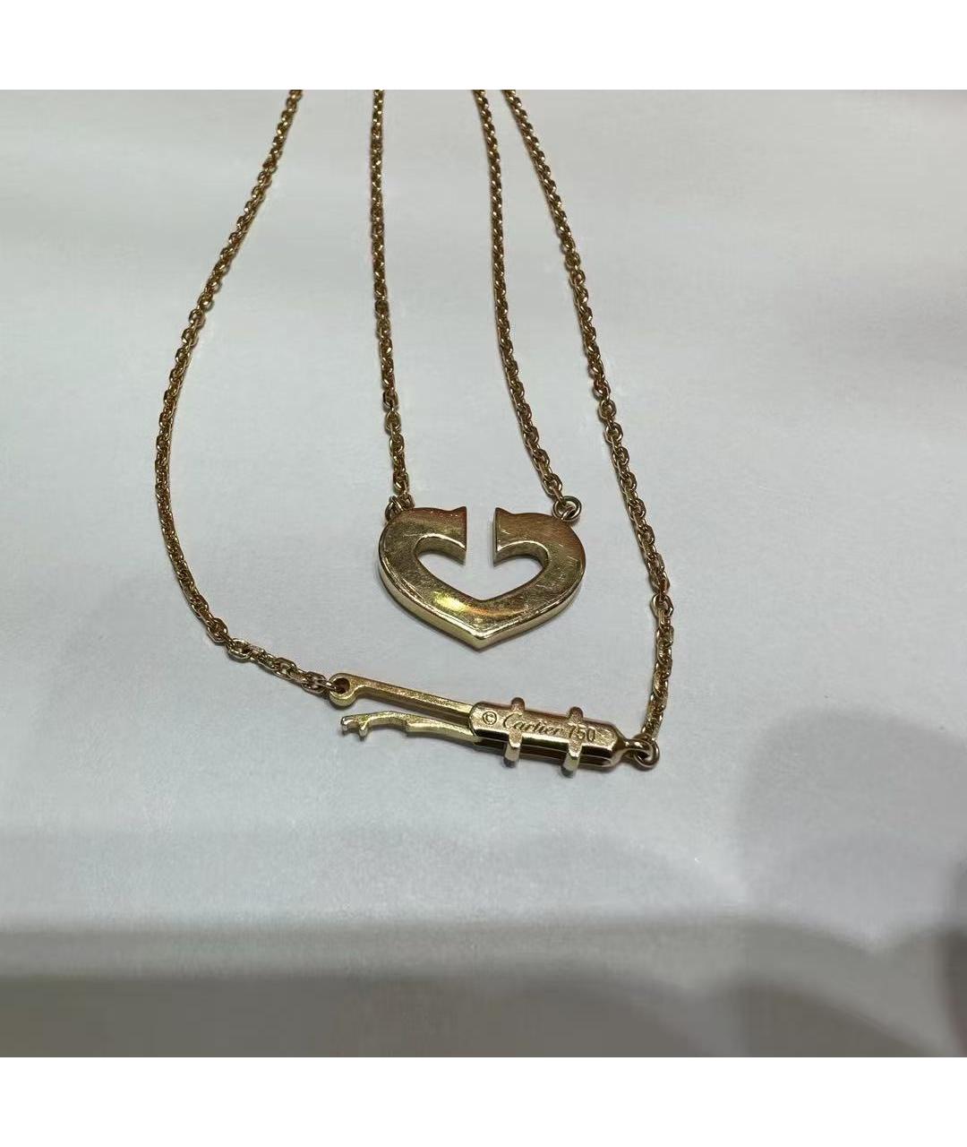 CARTIER Золотое колье, фото 4