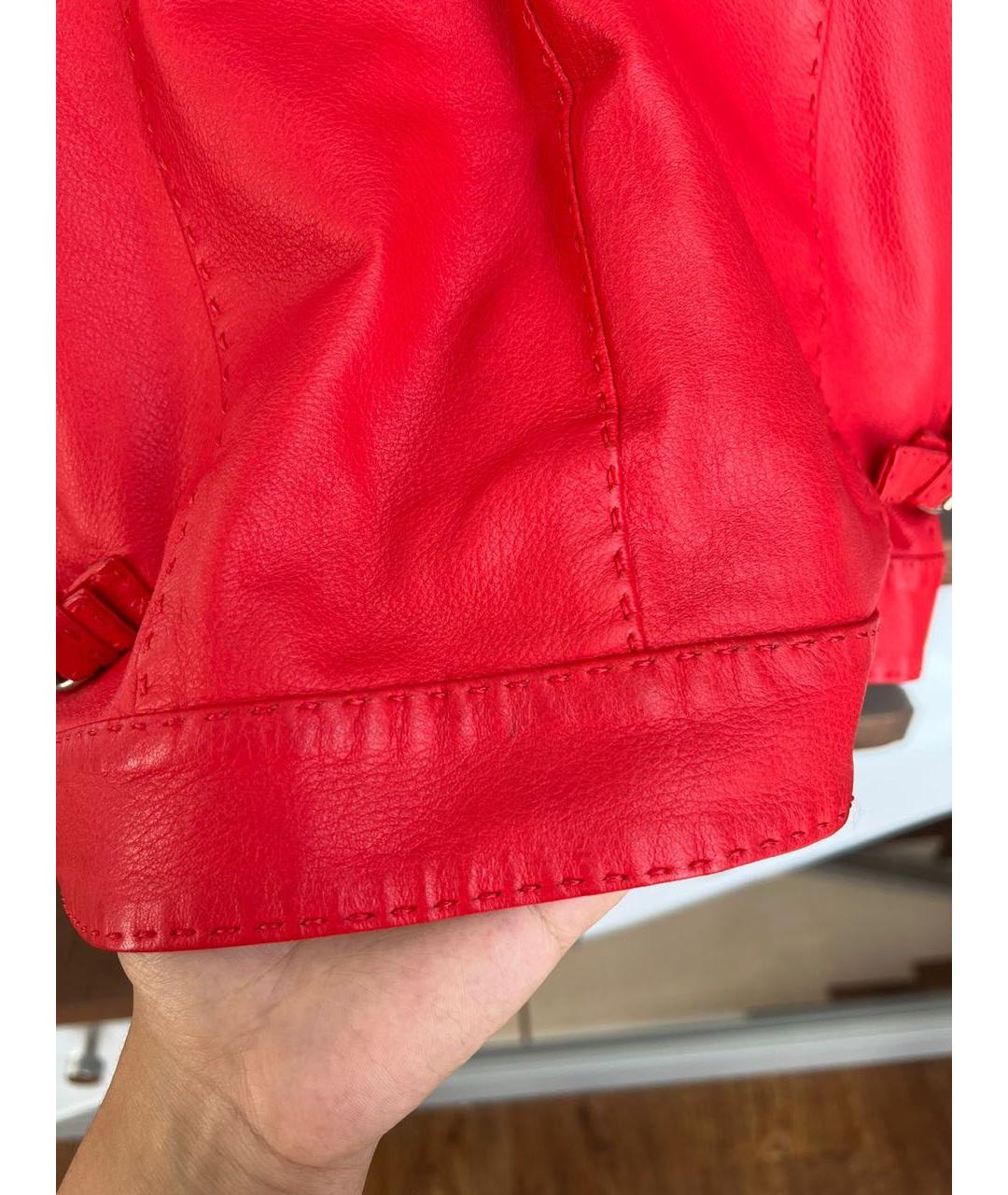 FENDI Красная куртка, фото 4