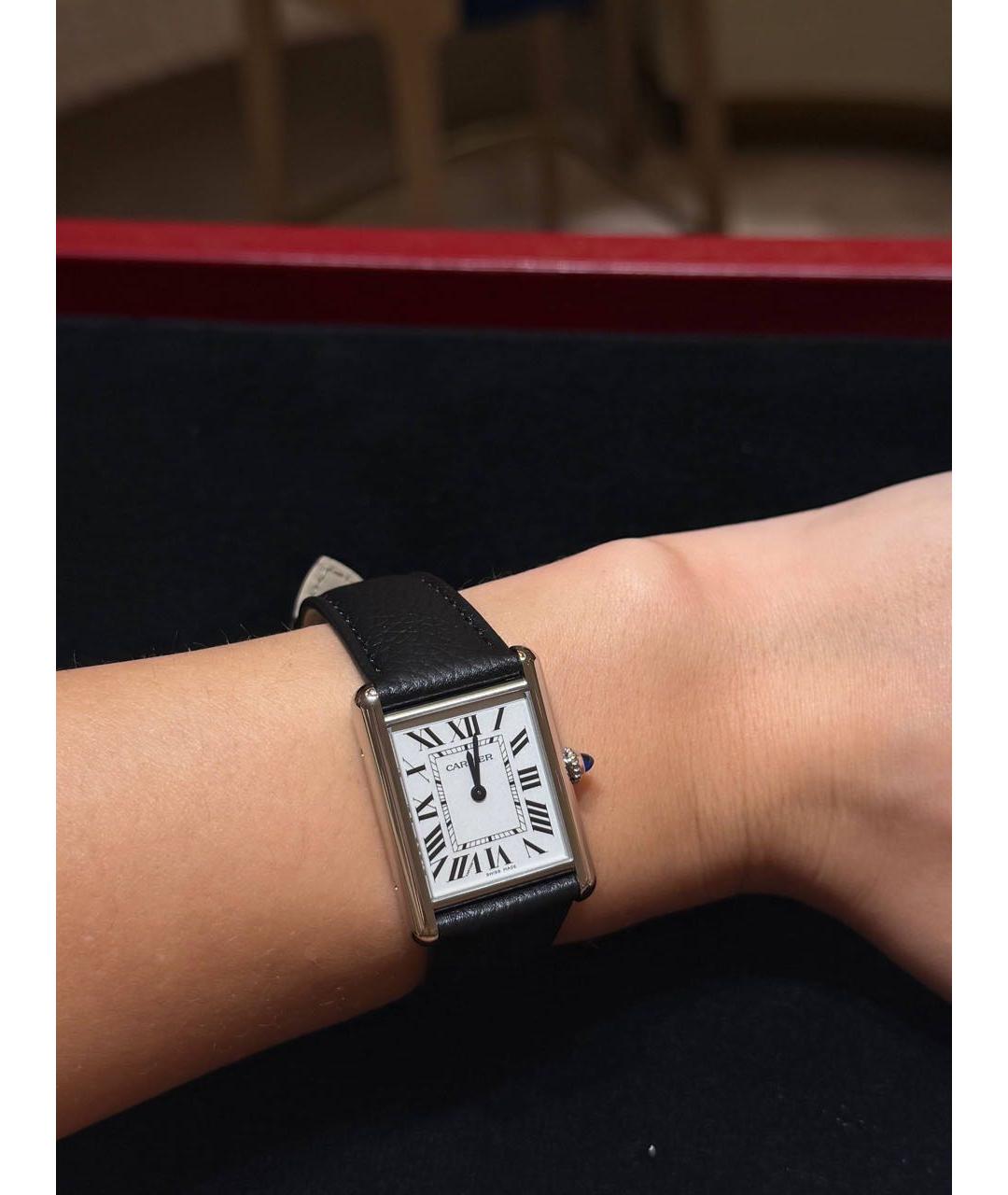 CARTIER Серебряные часы, фото 2