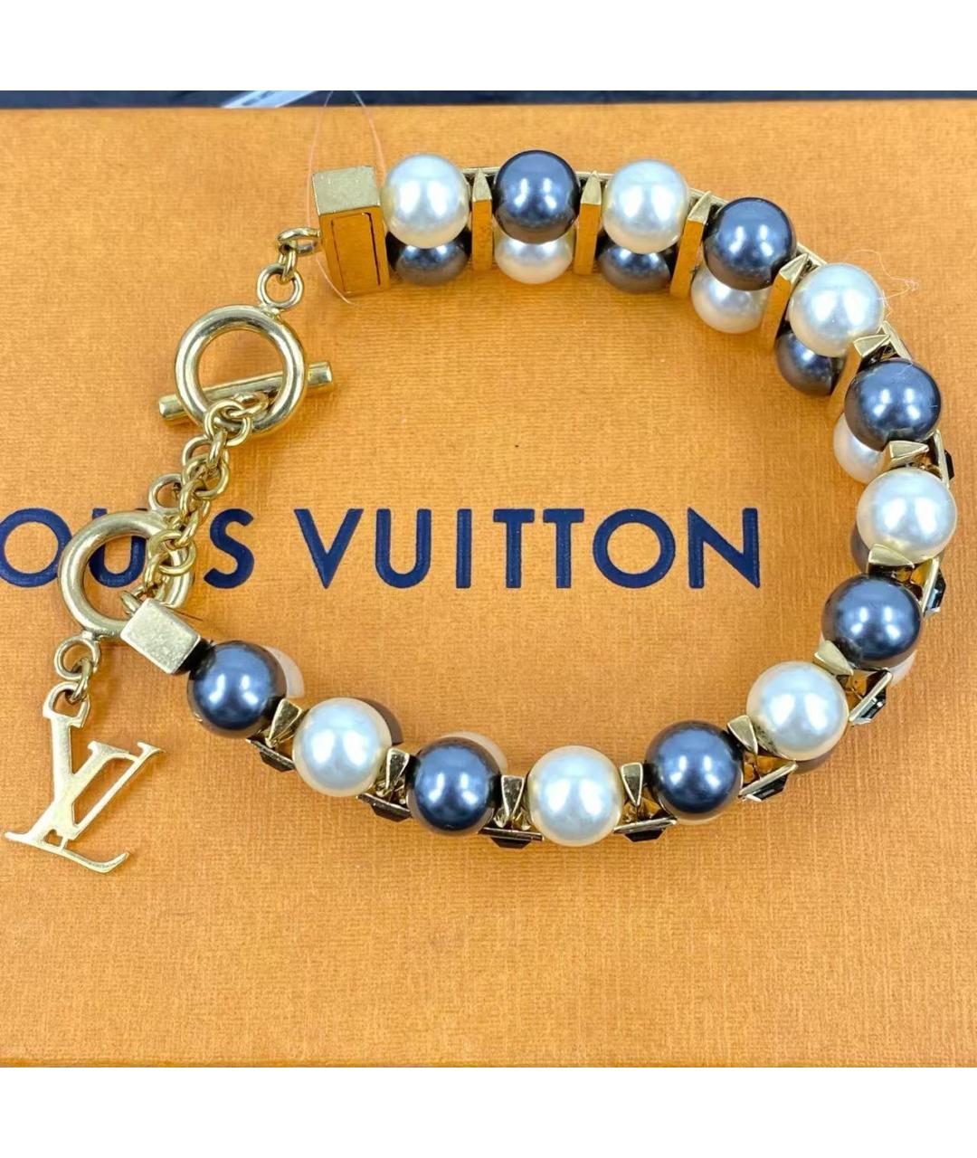 LOUIS VUITTON Золотое колье, фото 3