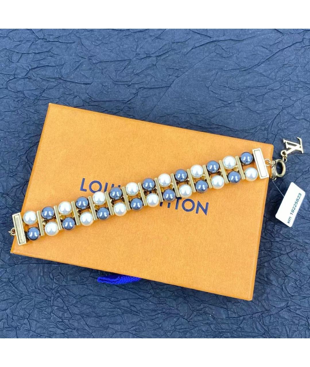 LOUIS VUITTON Золотое колье, фото 4