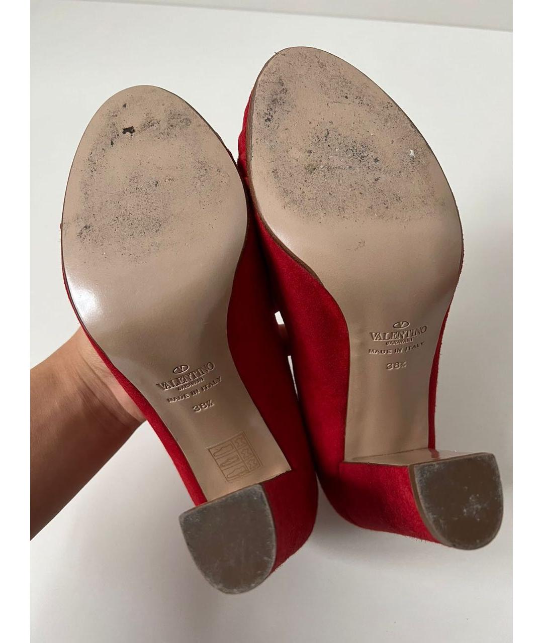 VALENTINO Красные туфли, фото 7