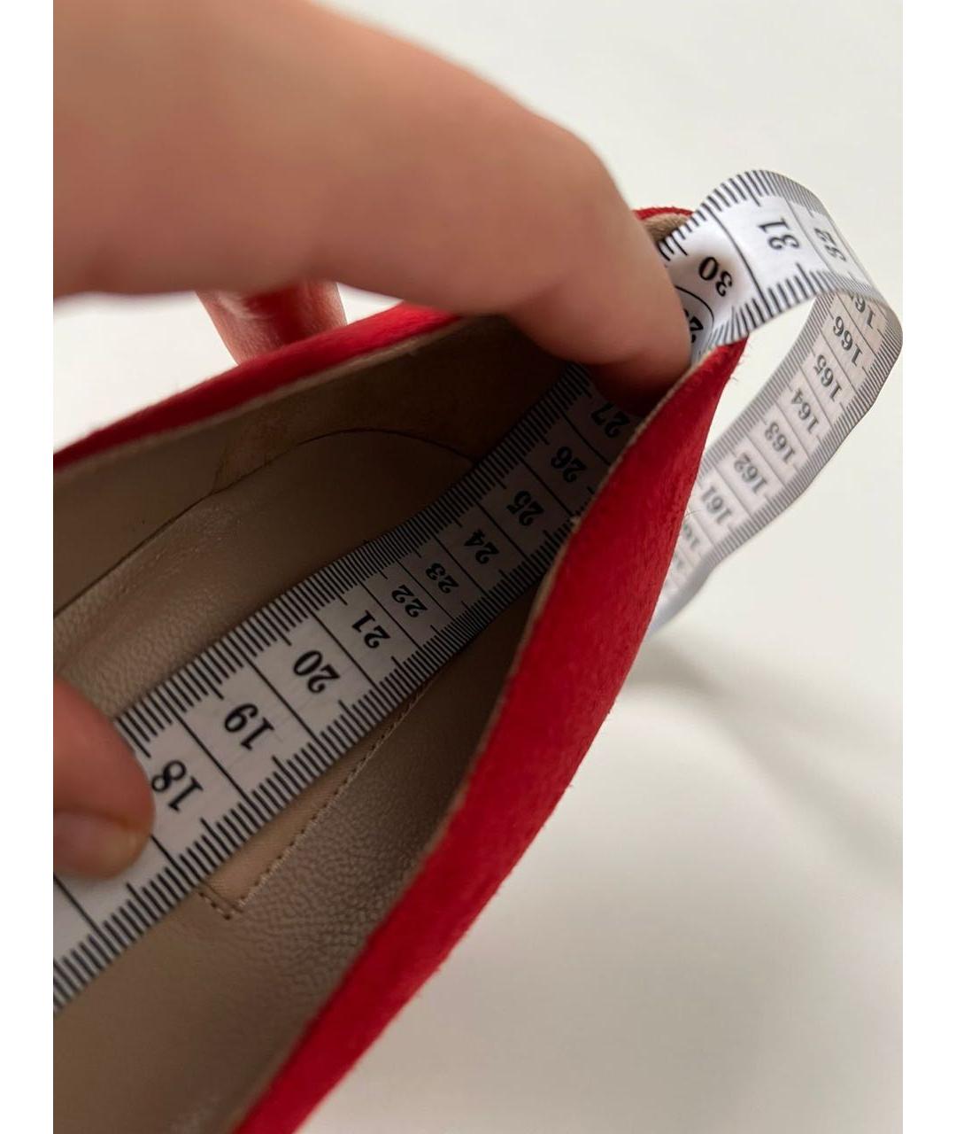 VALENTINO Красные туфли, фото 5