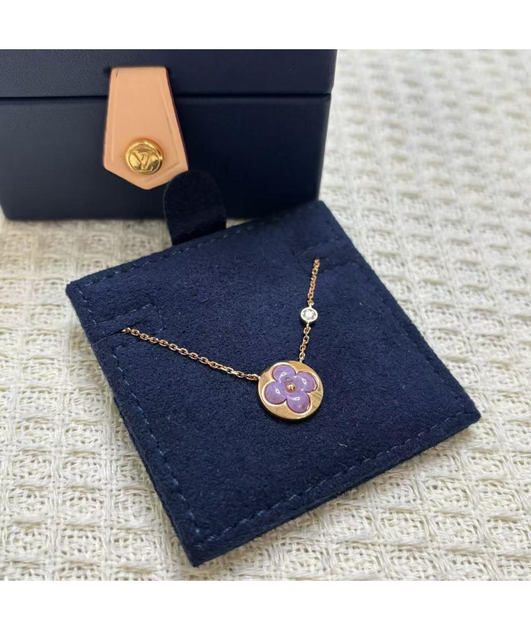 LOUIS VUITTON Золотое колье, фото 5