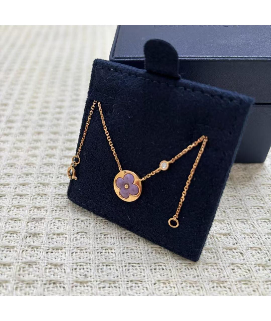 LOUIS VUITTON Золотое колье, фото 4