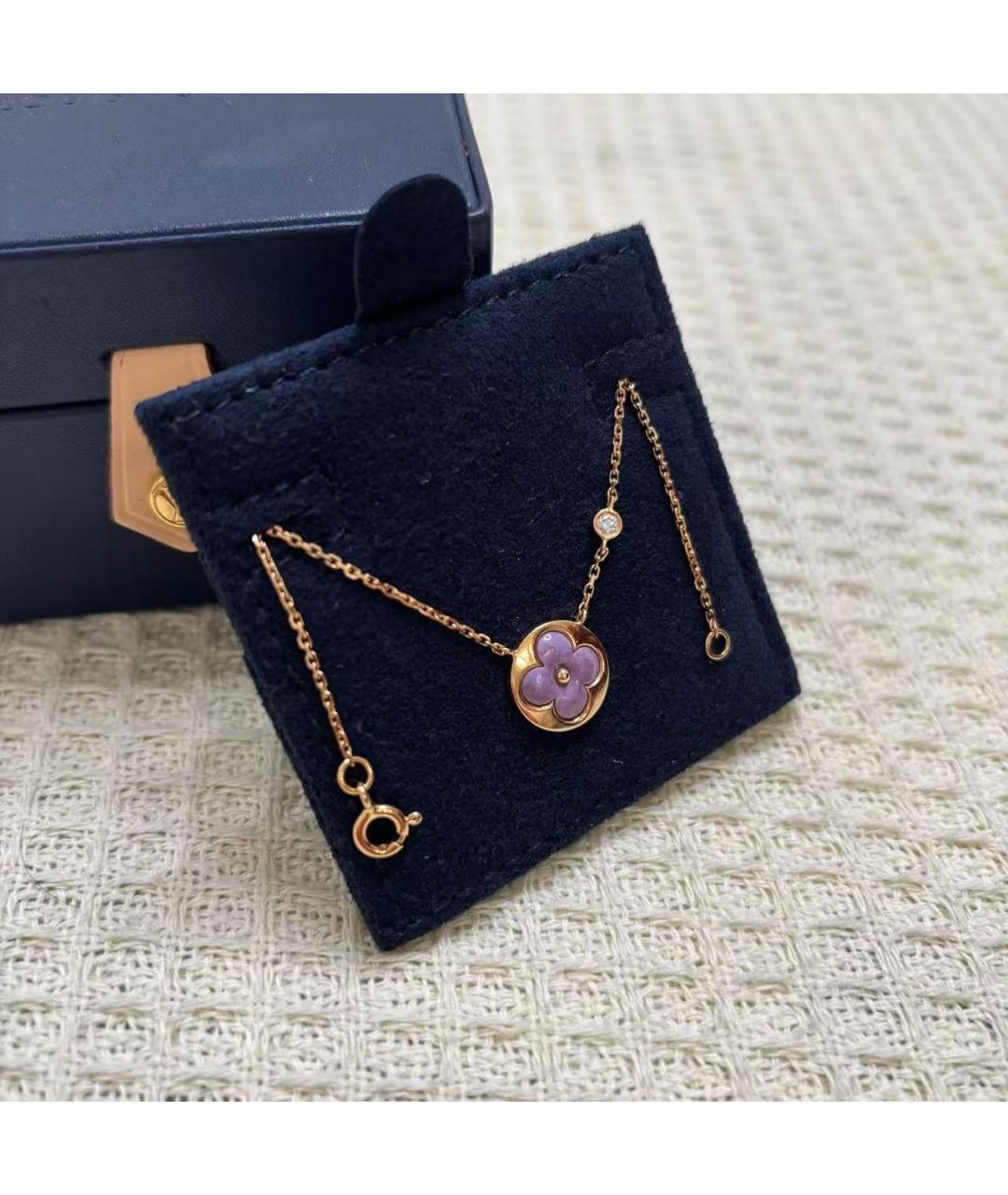 LOUIS VUITTON Золотое колье, фото 3