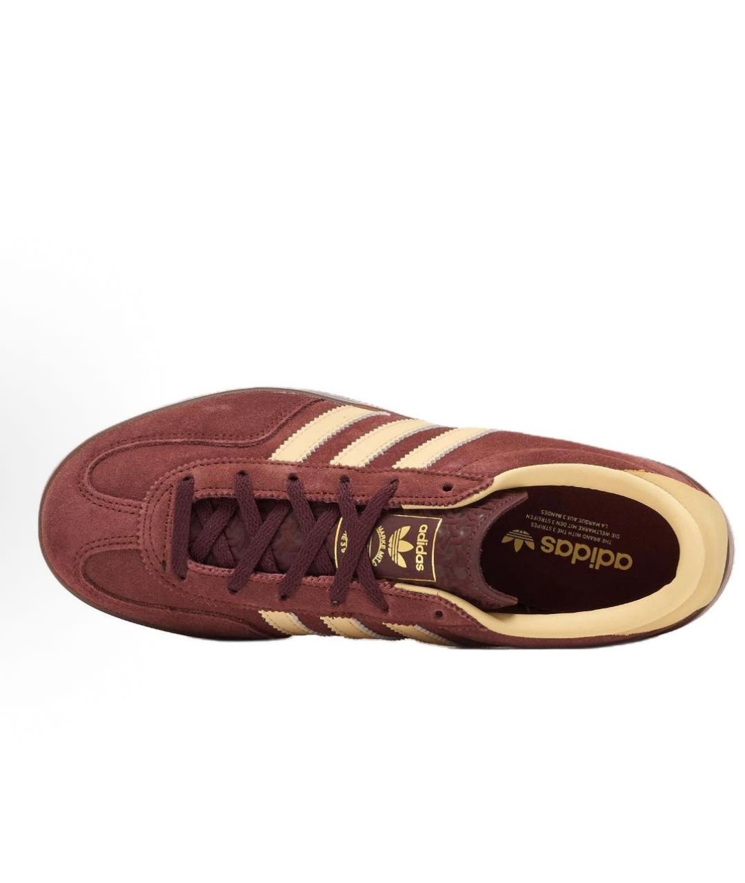 ADIDAS Коричневые замшевые кроссовки, фото 4