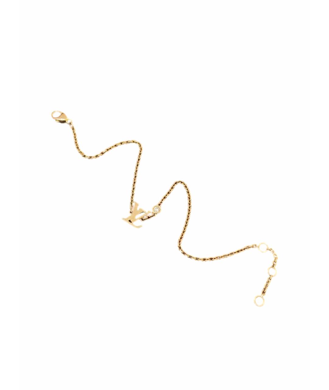 LOUIS VUITTON Золотое колье, фото 1