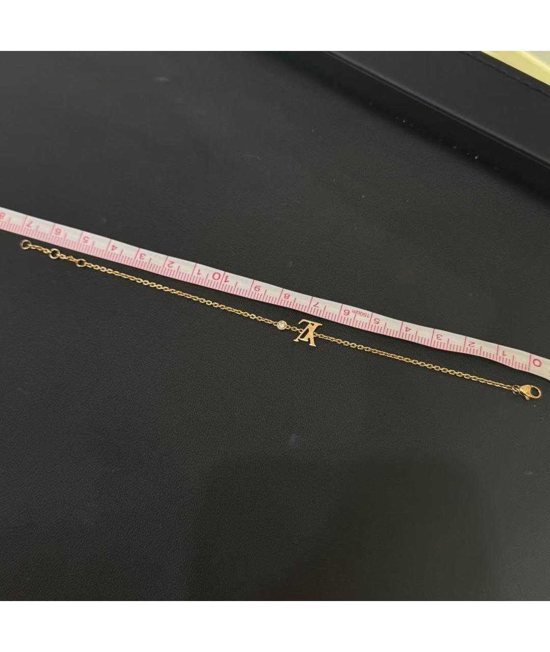 LOUIS VUITTON Золотое колье, фото 5