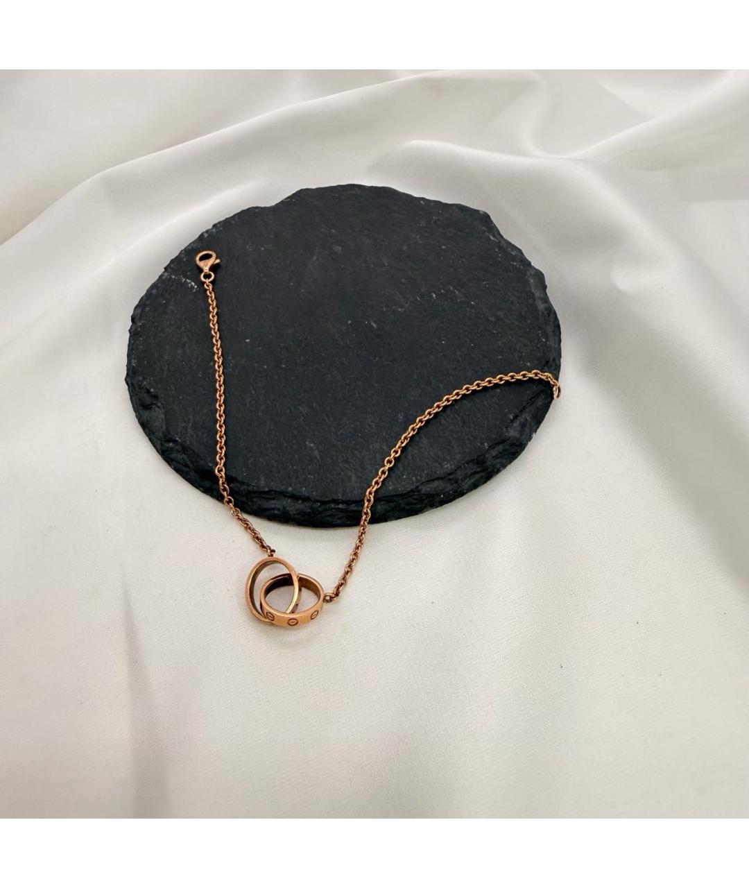 CARTIER Золотой браслет из розового золота, фото 5