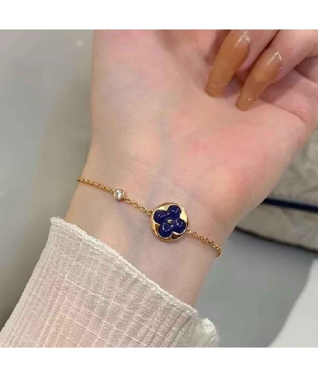 LOUIS VUITTON Золотые запонки, фото 4